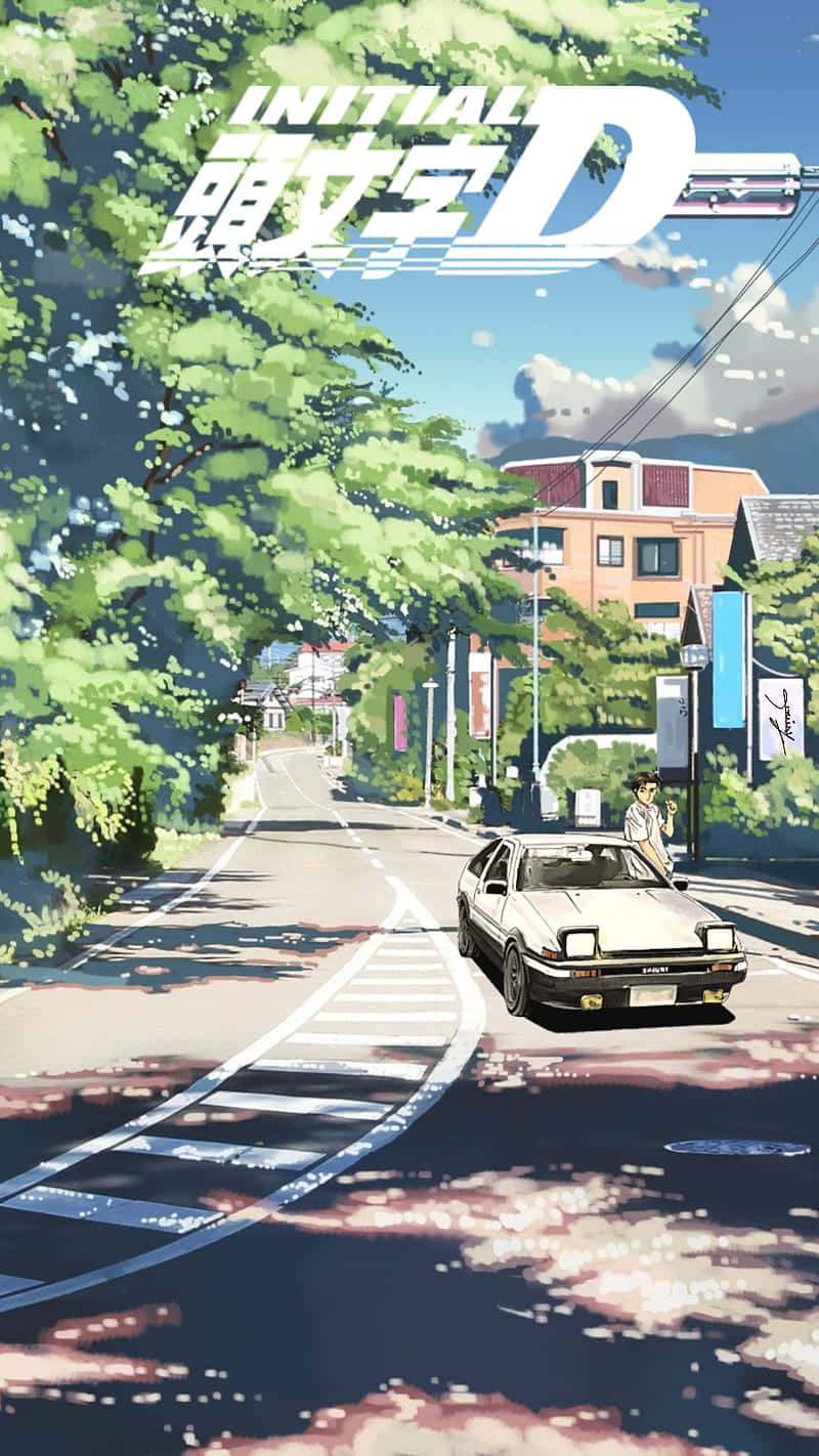 Sfondodel Poster Di Initial D Di Project Cars 2 Per Iphone Xs Max