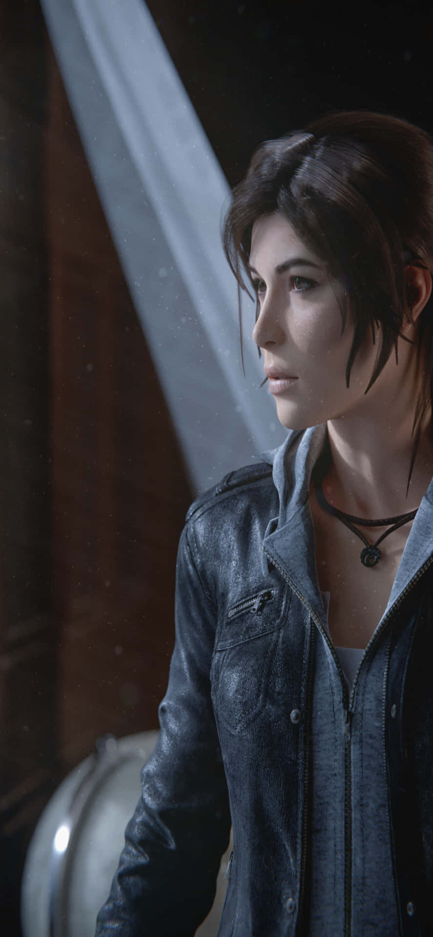 Imagendel Personaje De Rise Of The Tomb Raider Para Iphone Xs Max