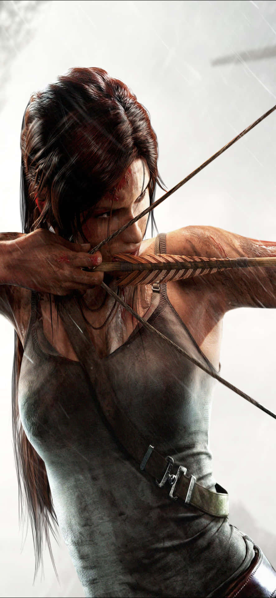 Upptäckantika Ruiner I Rise Of The Tomb Raider Med Din Iphone Xs Max.
