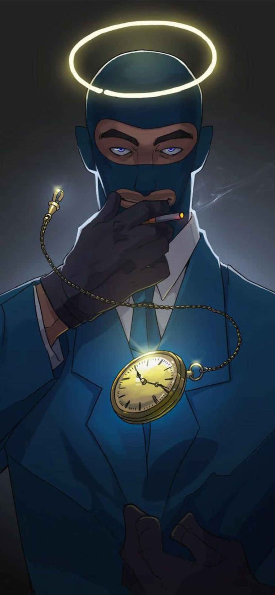 Blue Spy Iphone Xs Max Team Fortress 2 Background