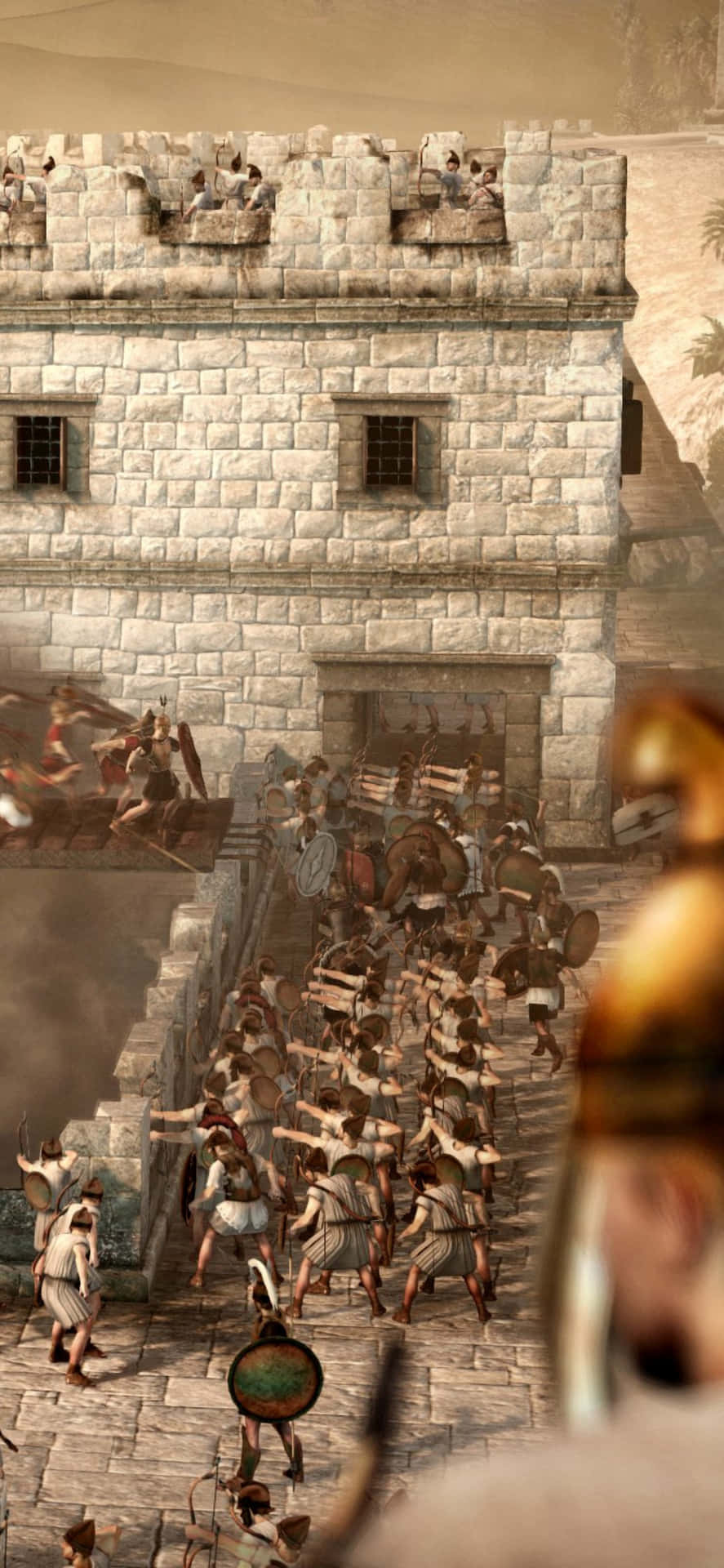 iPhone XS Max Total War Attila Siege Of Carthage Background