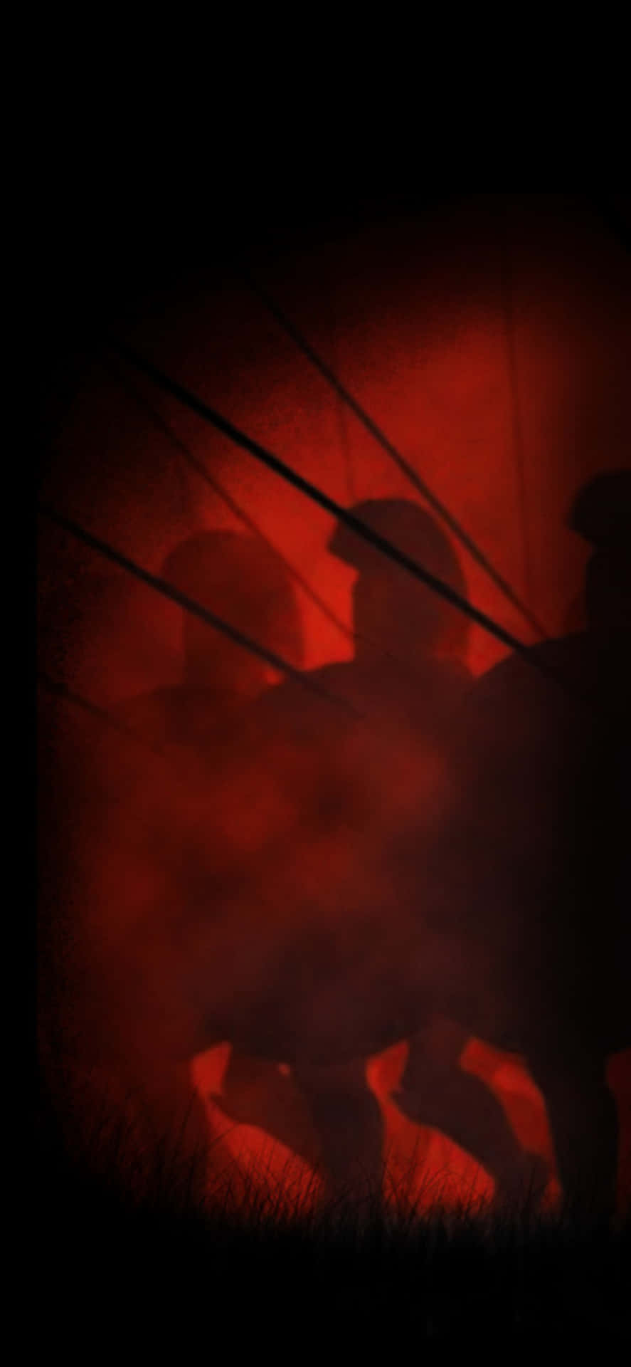 Dark Red iPhone XS Max Total War Attila Cavalry Background