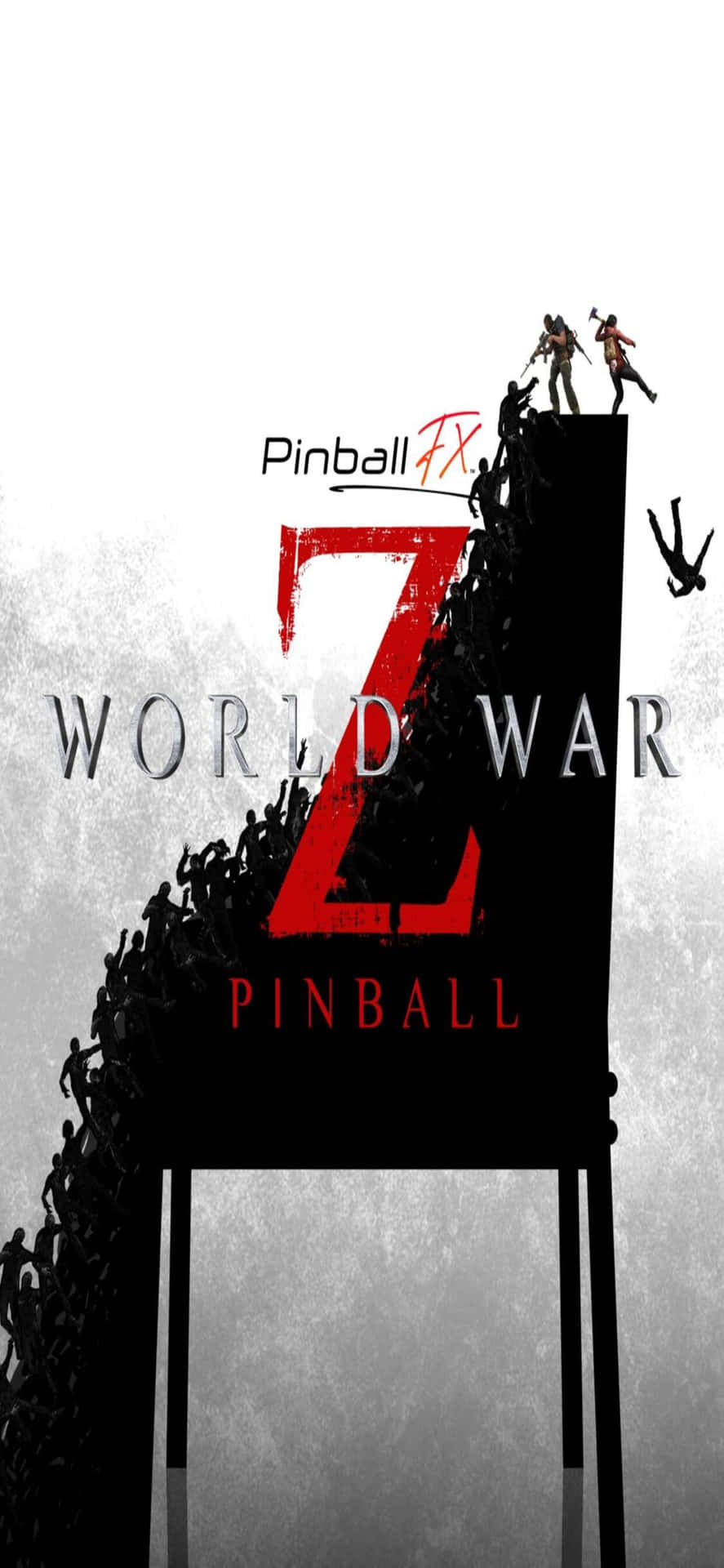 Pinballfx Affisch Iphone Xs Max World War Z Bakgrund.