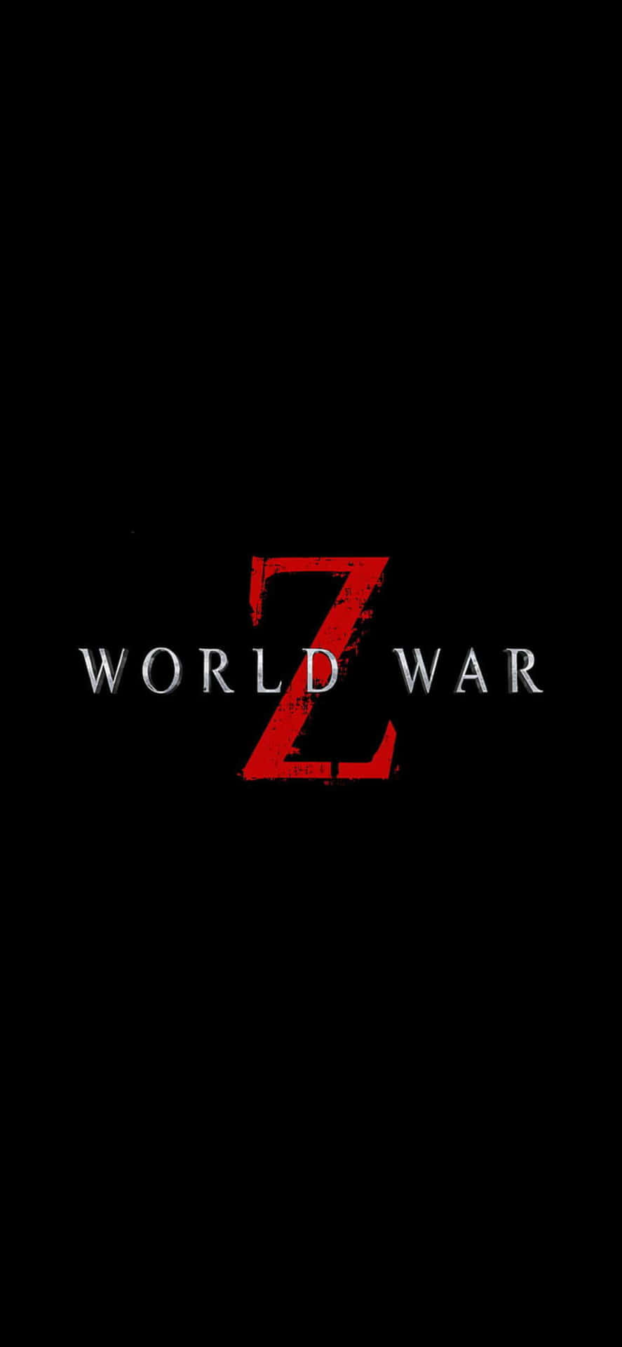 Movie Title iPhone XS Max World War Z Background