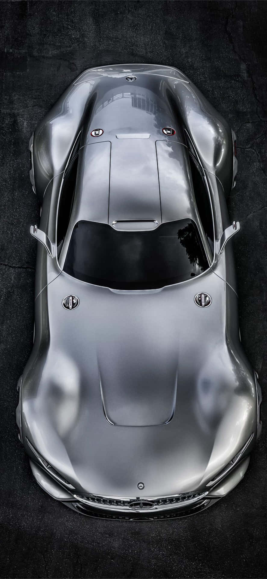 Hintergrundbildvision Gran Turismo Für Das Iphone Xs Mit Mercedes Amg