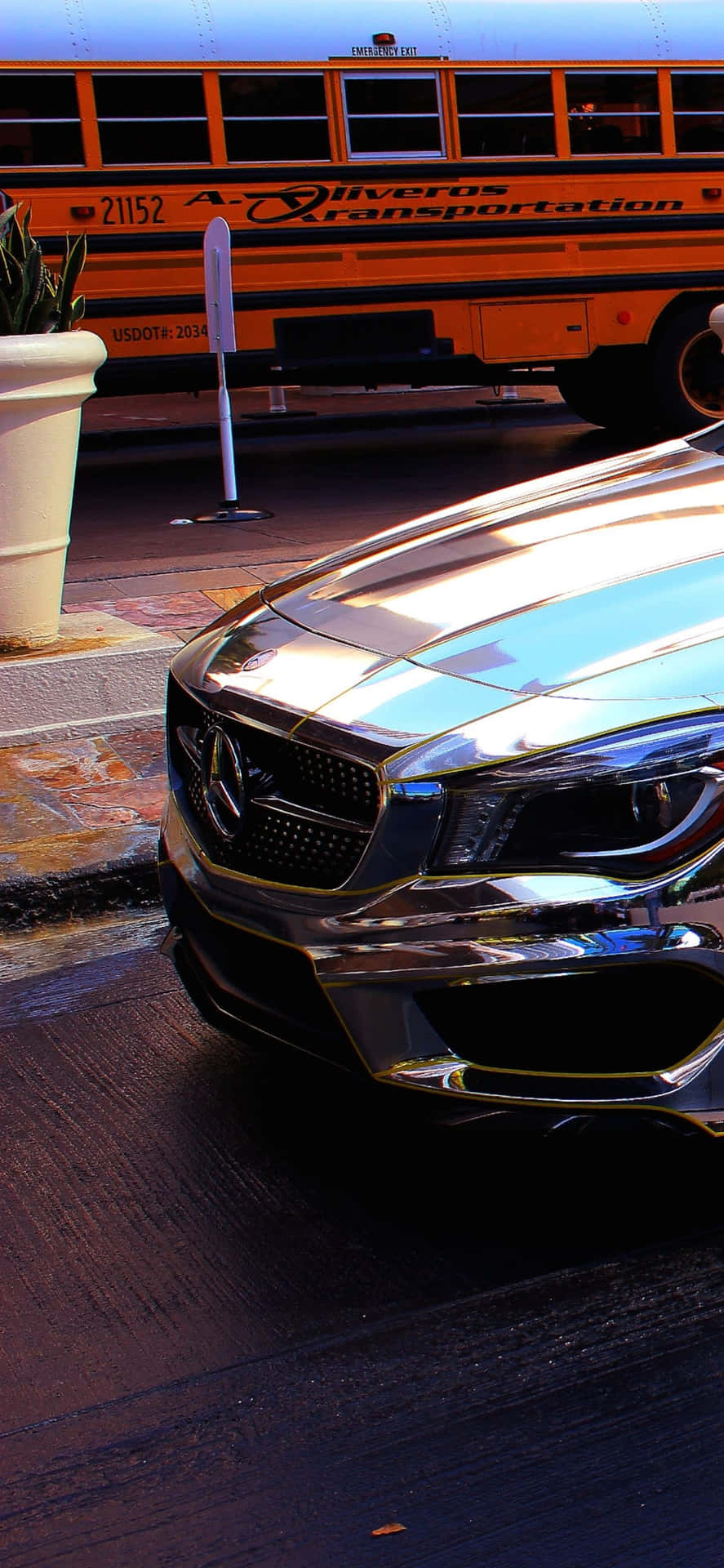 Iphonexs Mercedes Bakgrundsbild Ljusgrå Mercedes-benz A-klass.
