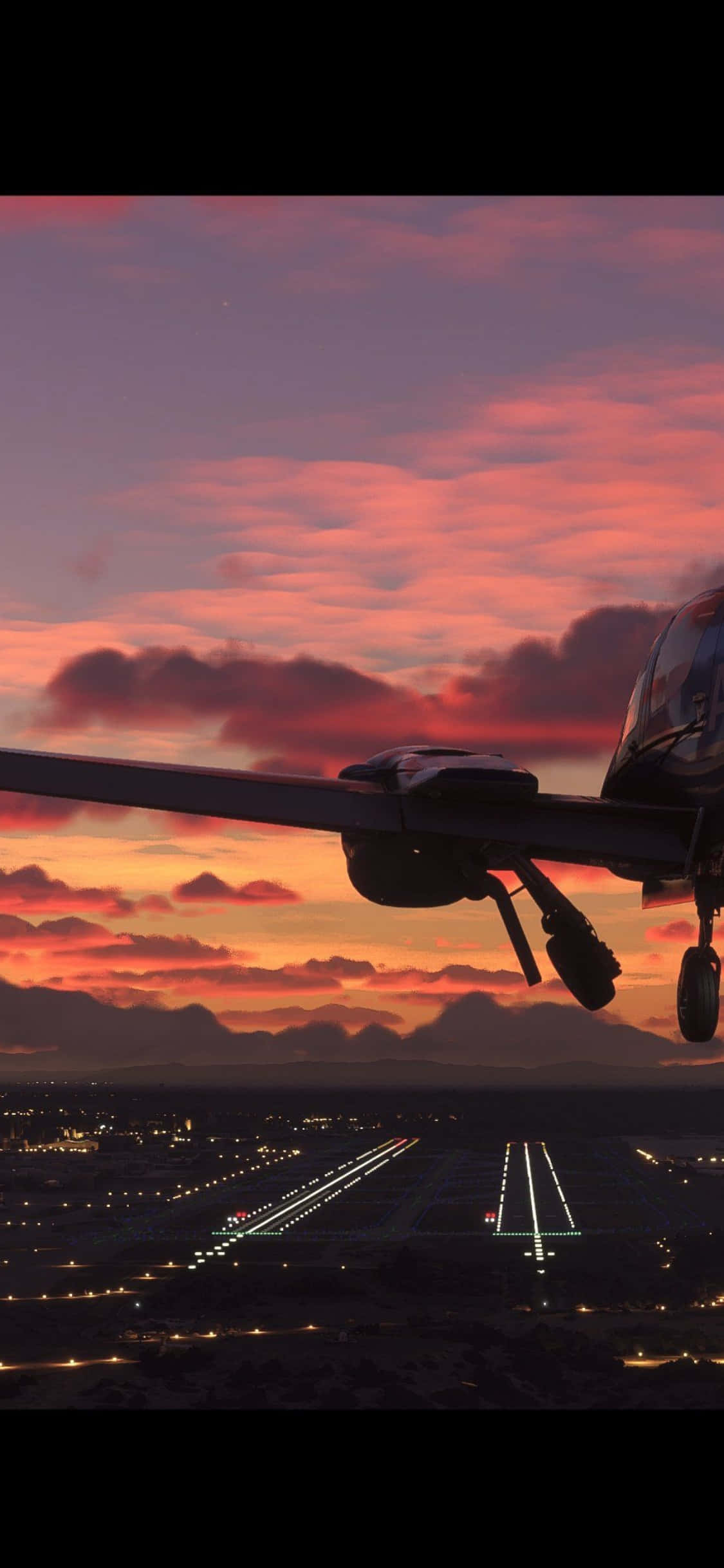 "Experience the Thrill of Flight with Microsoft Flight Simulator on iPhone Xs"