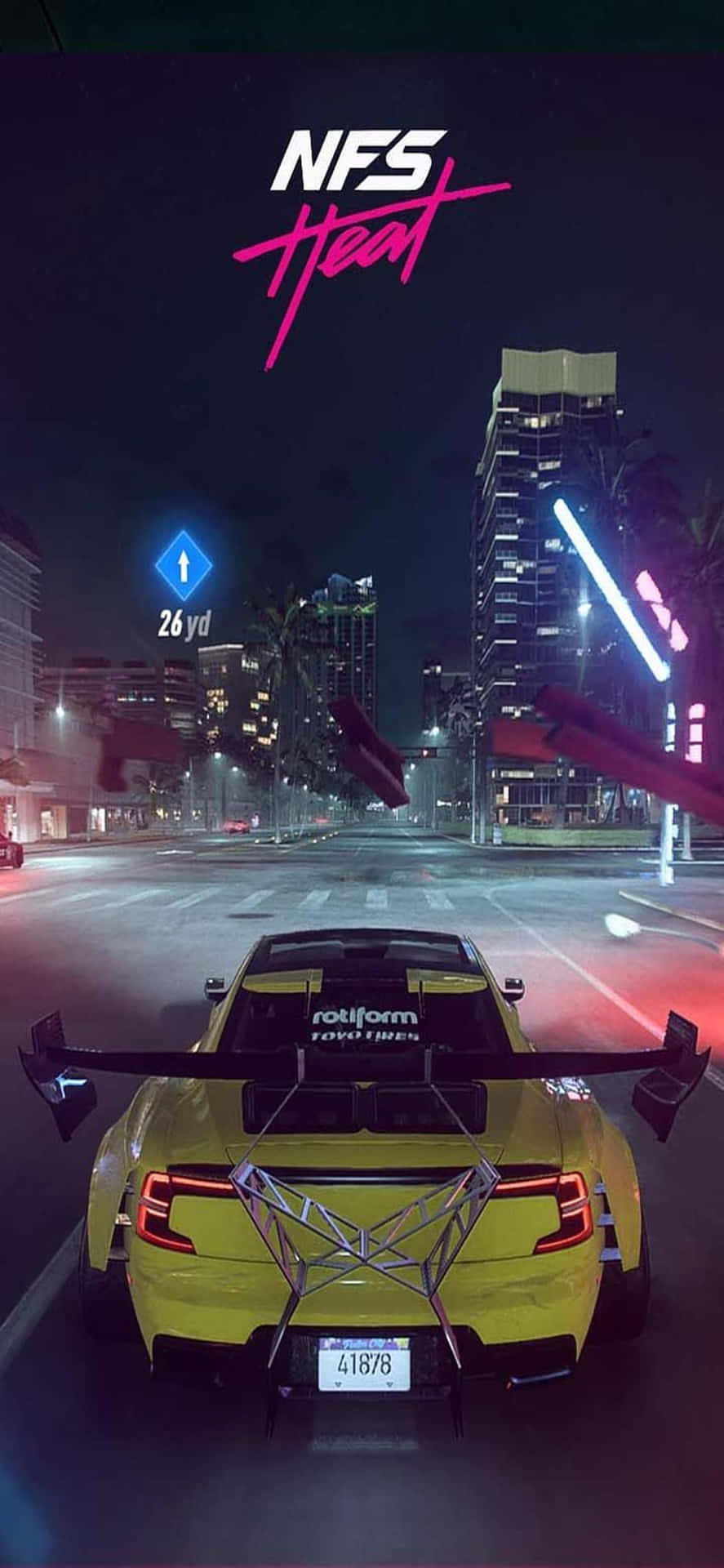 "Enjoy an exhilarating ride with Need for Speed Heat on your Iphone Xs"