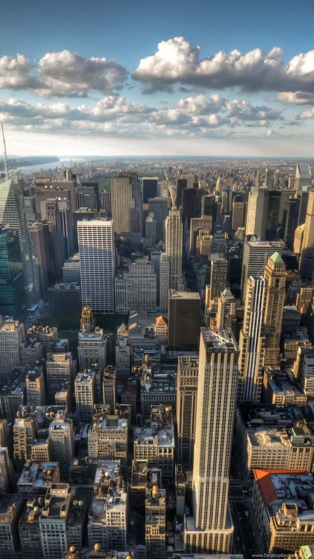Opgradér din telefon med iPhone Xs og udforsk verden med New York-tema tapeter.