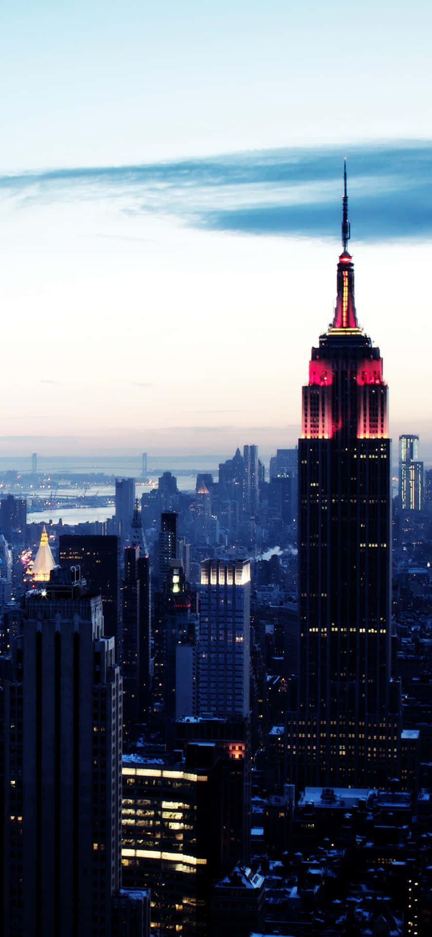 Et syn af New York City taget med iPhone Xs.