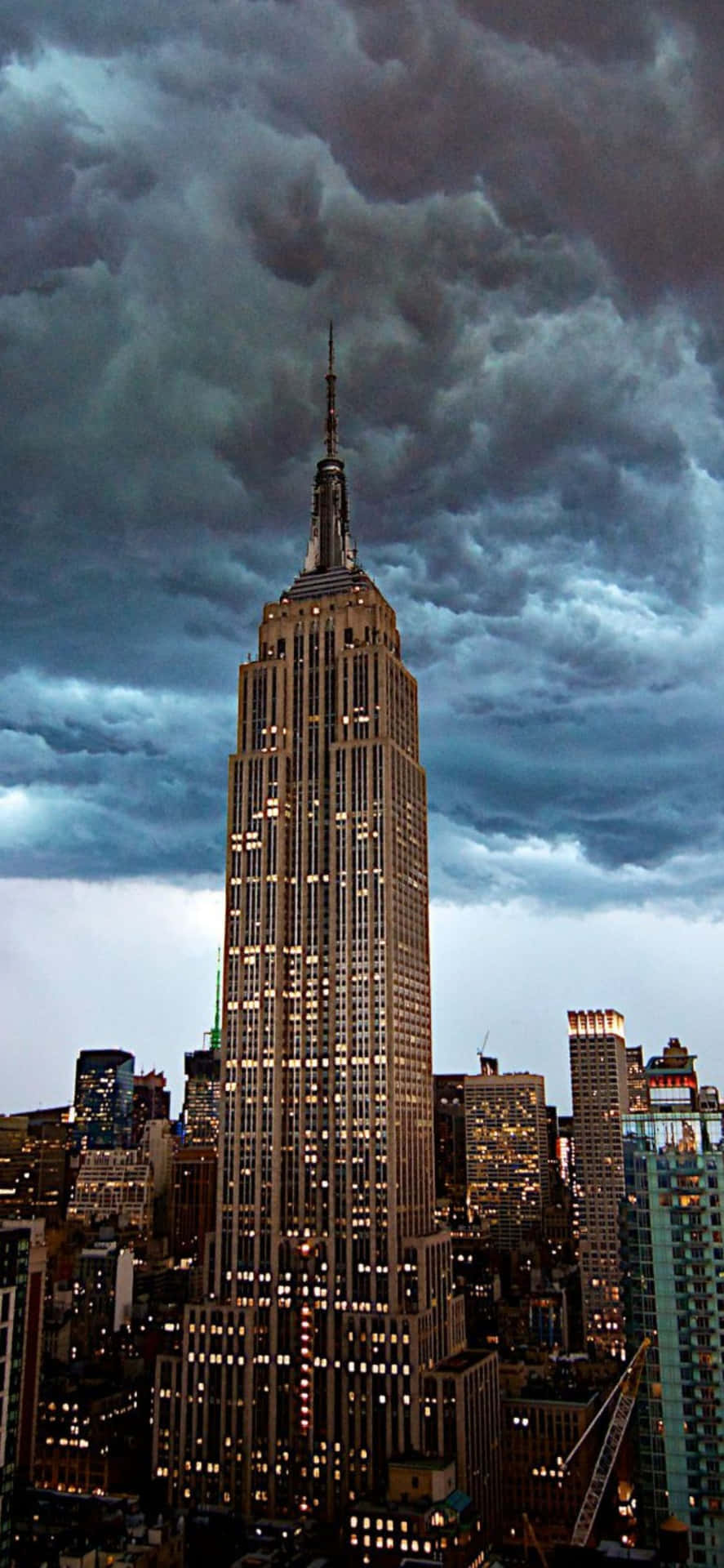 Genießensie Die Skyline Von New York City Mit Ihrem Iphone Xs.