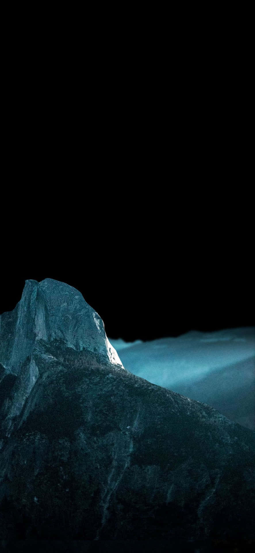 Iceberg iPhone XS OLED Background