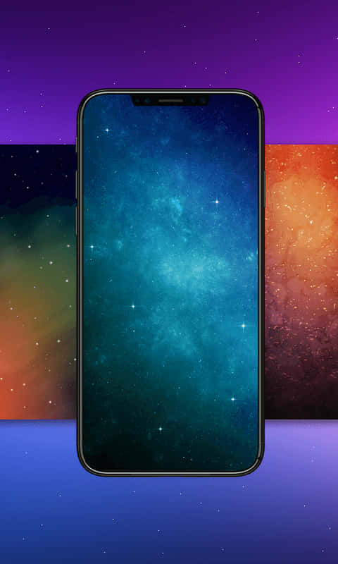 Galaxy Apple Smartphone iPhone XS OLED Baggrund