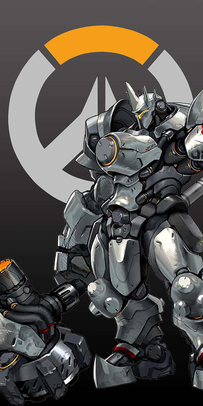 Armor Suit Reinhardt Iphone Xs Overwatch Background