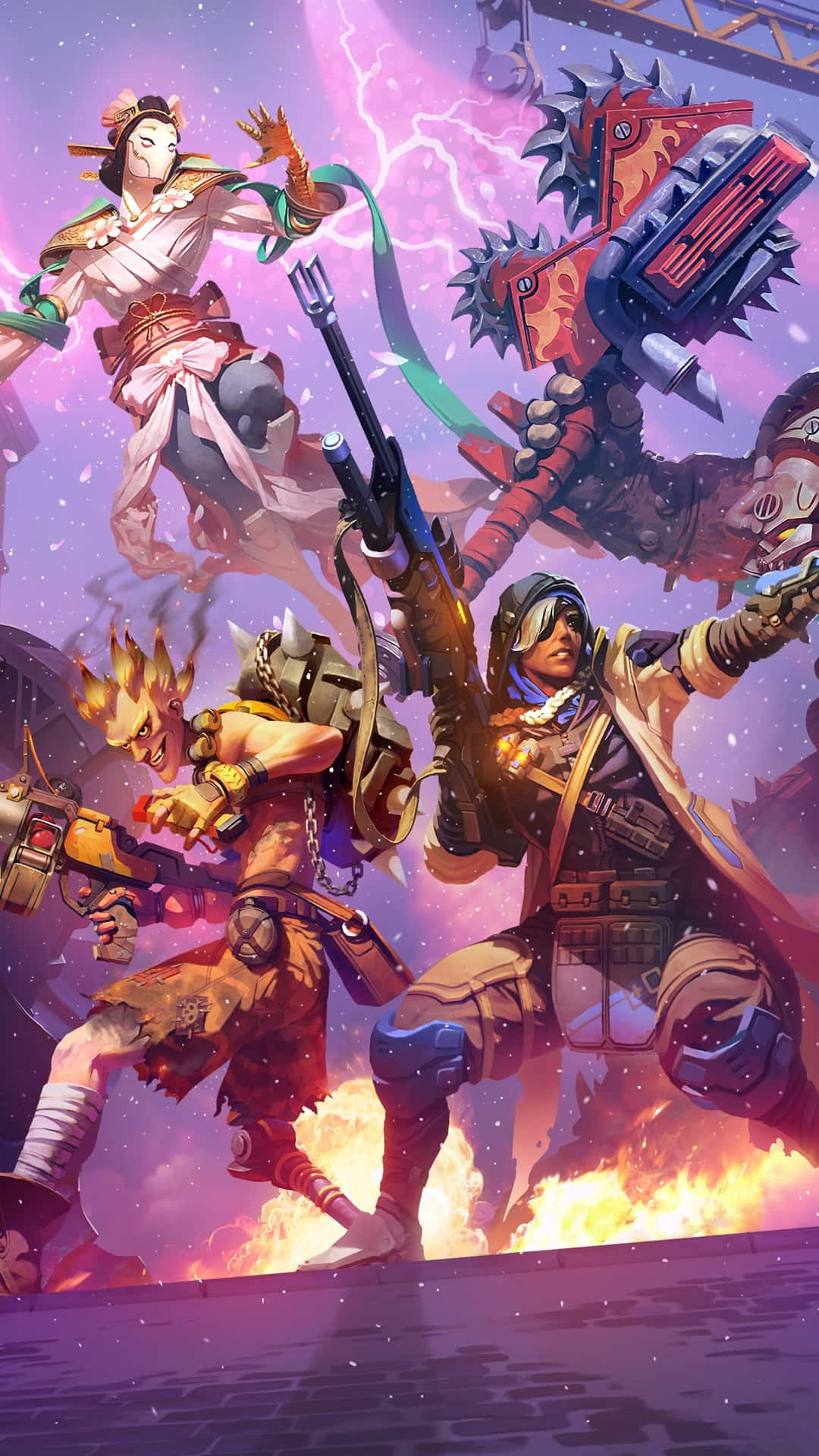 Heroes Of The Storm Iphone Xs Overwatch Background