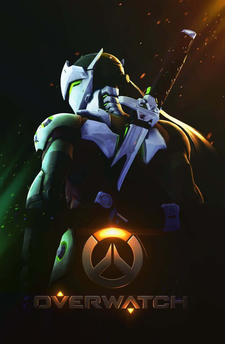 Genji Shimada Poster Iphone Xs Overwatch Background