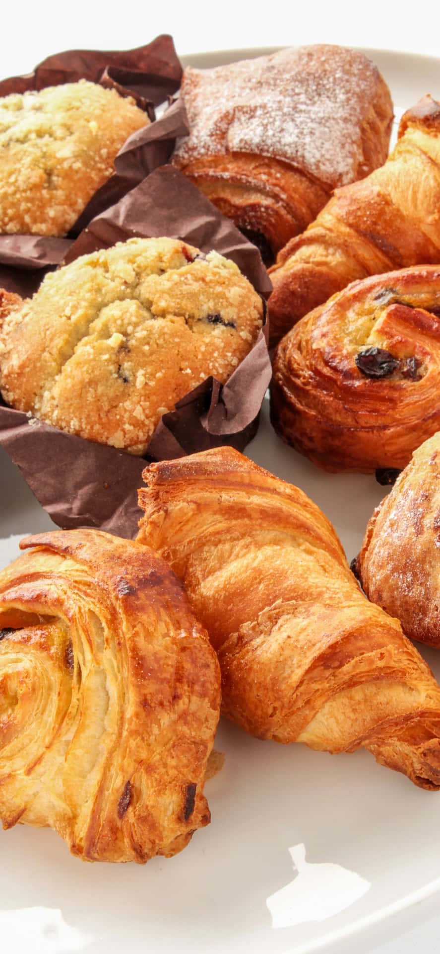 iPhone XD Pastries Background Yummy Breads