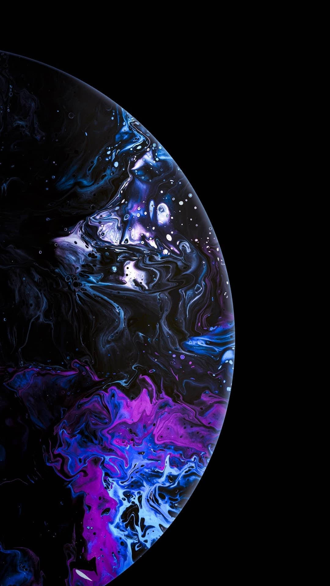 "Explore the infinite depths of space with the Iphone Xs Planet." Wallpaper