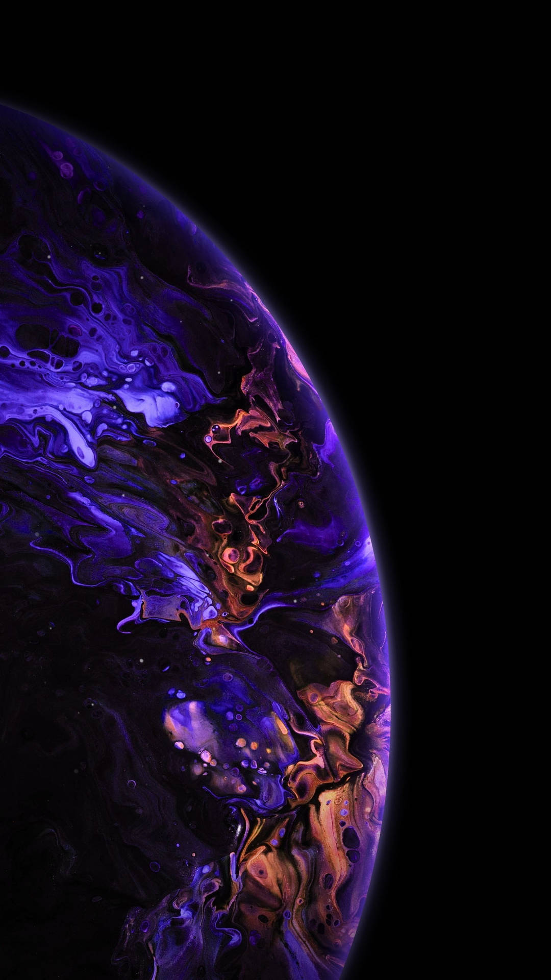 "Discover New Worlds with the Iphone Xs Planet" Wallpaper