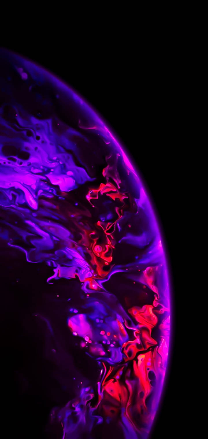 Achieve Infinity and Beyond with the Iphone Xs Planet Wallpaper