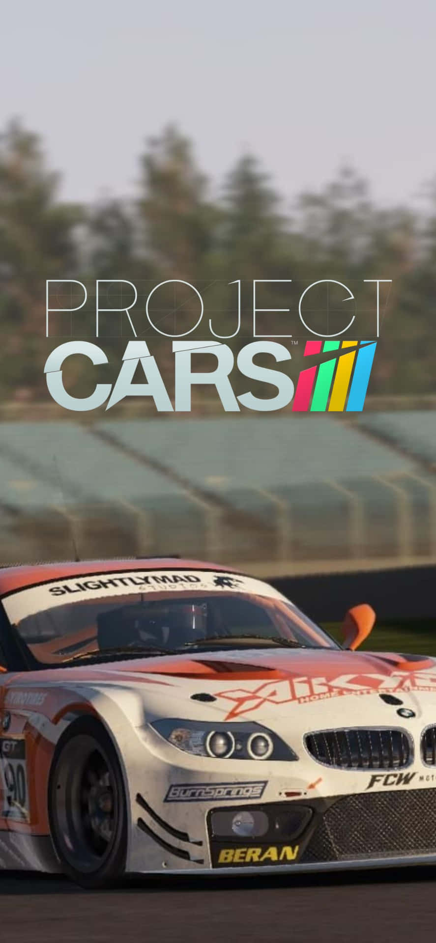 Stunning Project Cars Game Display on iPhone XS