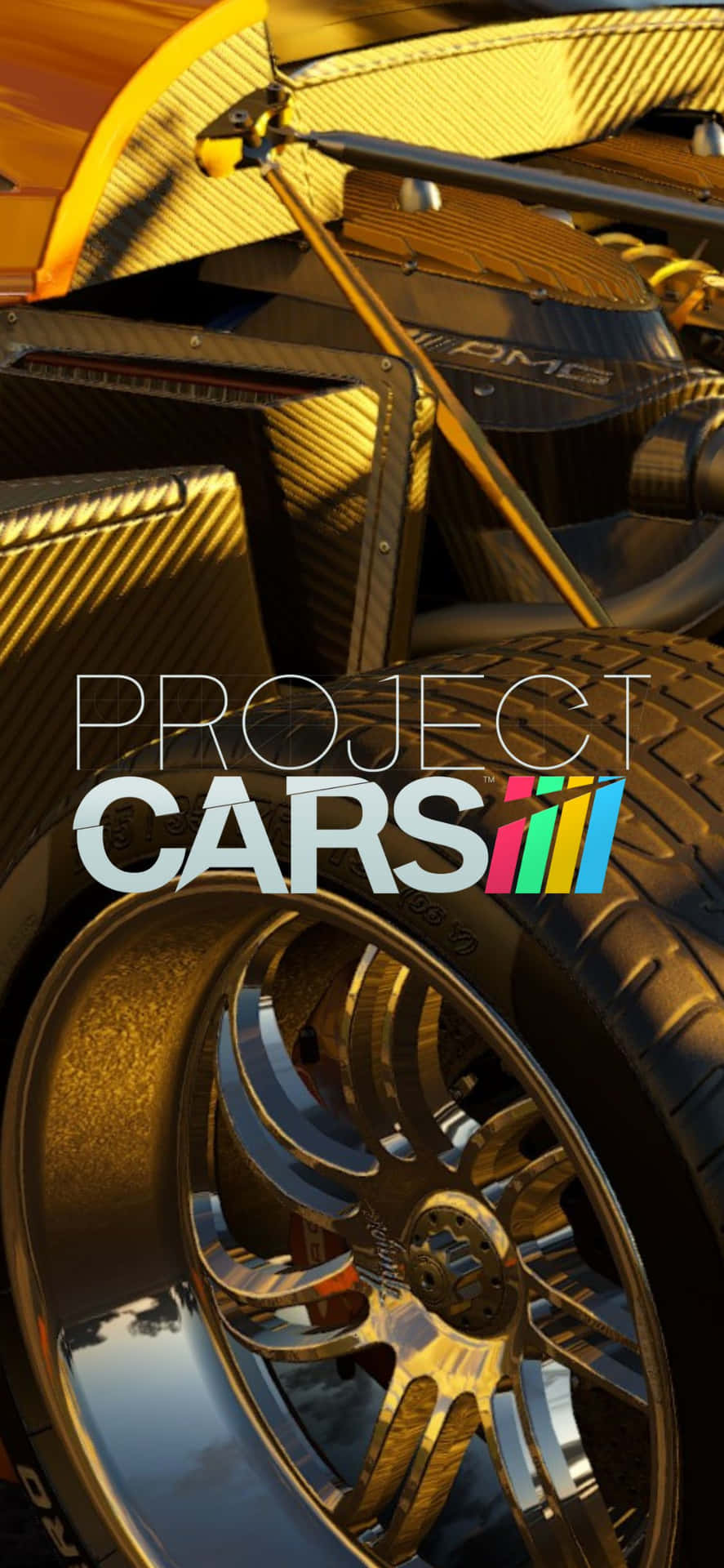 Race to the finish in Iphone Xs Project Cars