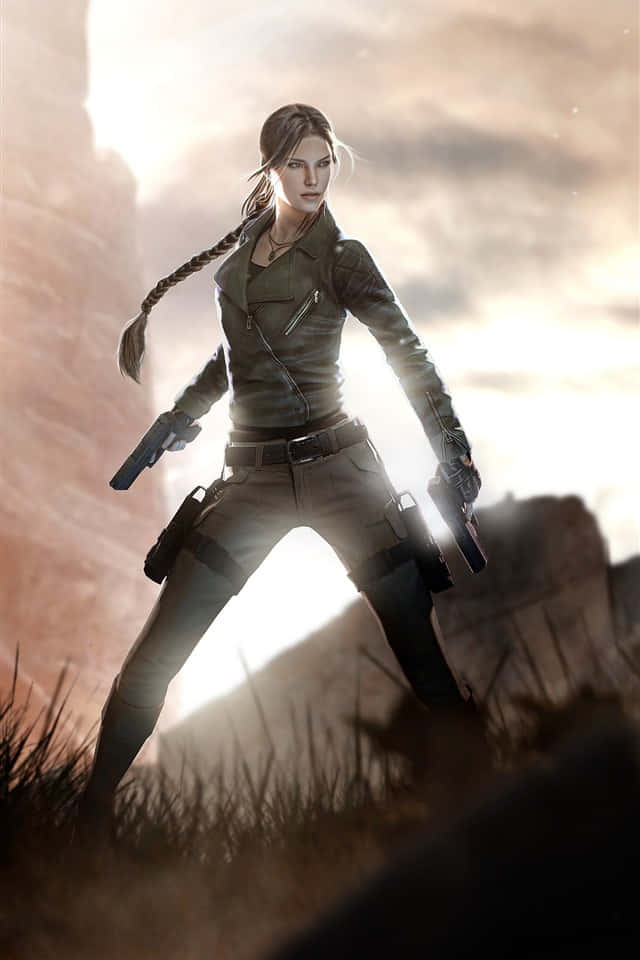 Avslöjamysterierna Hos Mörkret Med Rise Of The Tomb Raider.