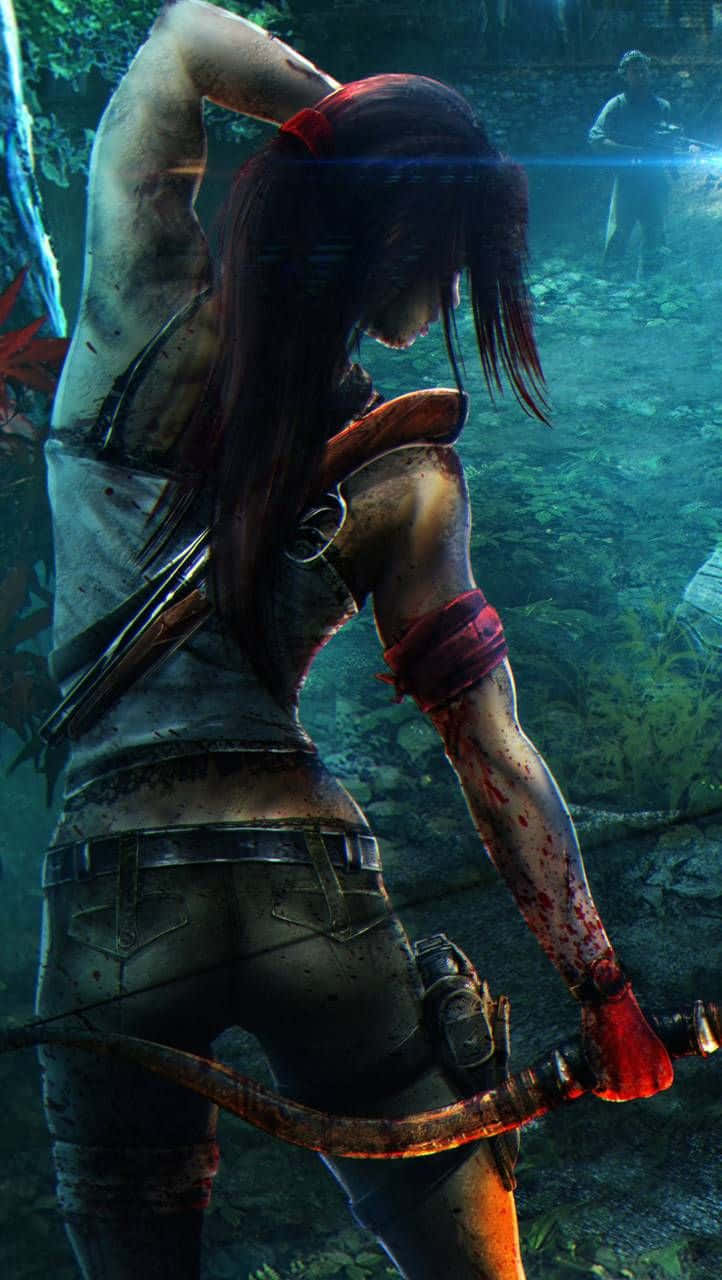 Riseof The Tomb Raider Avtäcker Sin Senaste Lansering: Den Fantastiska Iphone Xs.
