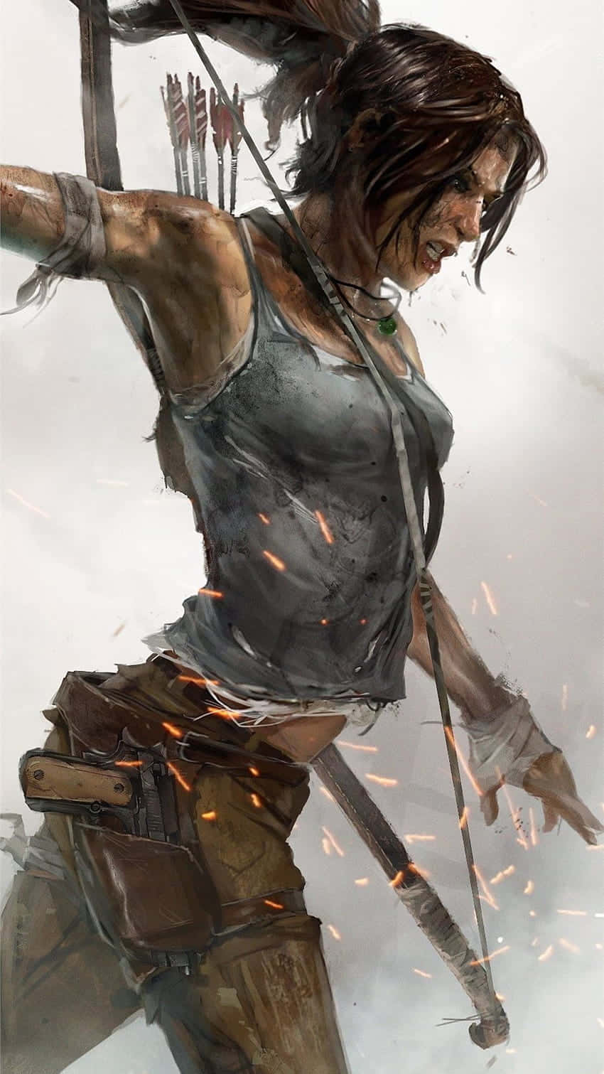 Erövrautmaningen Med Iphone Xs Och Rise Of The Tomb Raider.