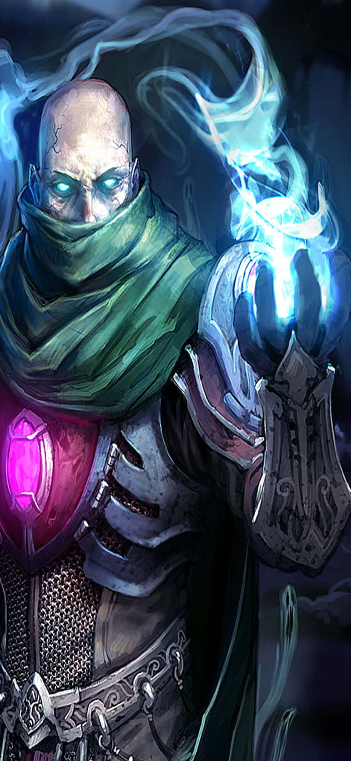 Iphone Xs Runescape Background Nomad Showing His Powers Background