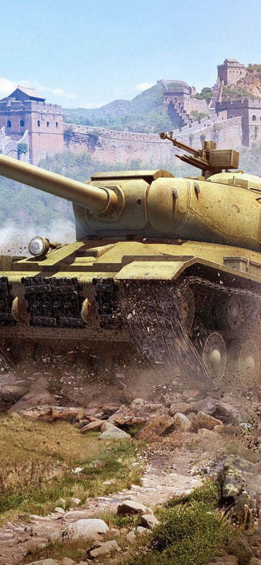 Worldof Tanks - Ein Panzer In Der Wüste