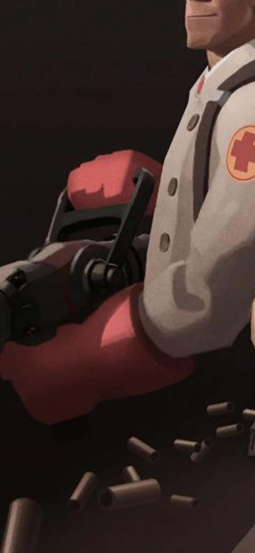 a cartoon character holding a gun