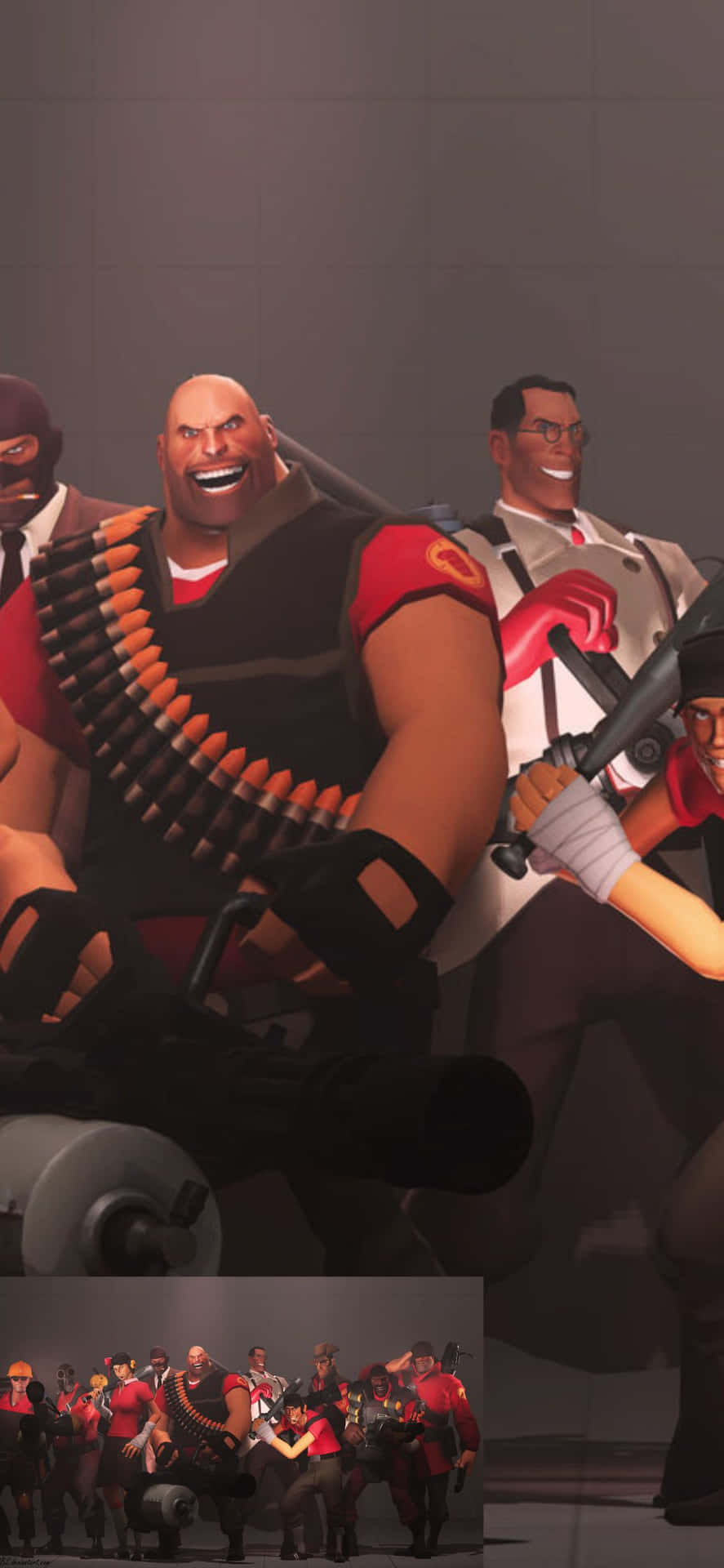 Spelateam Fortress 2 På Din Iphone Xs.