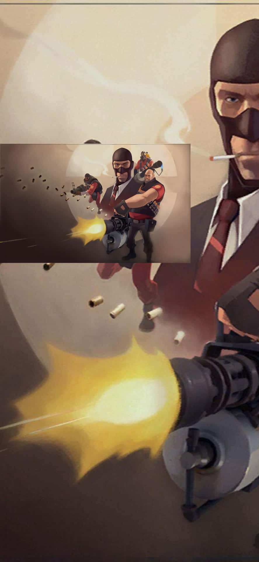 The ultimate gaming experience: Iphone XS and Team Fortress 2
