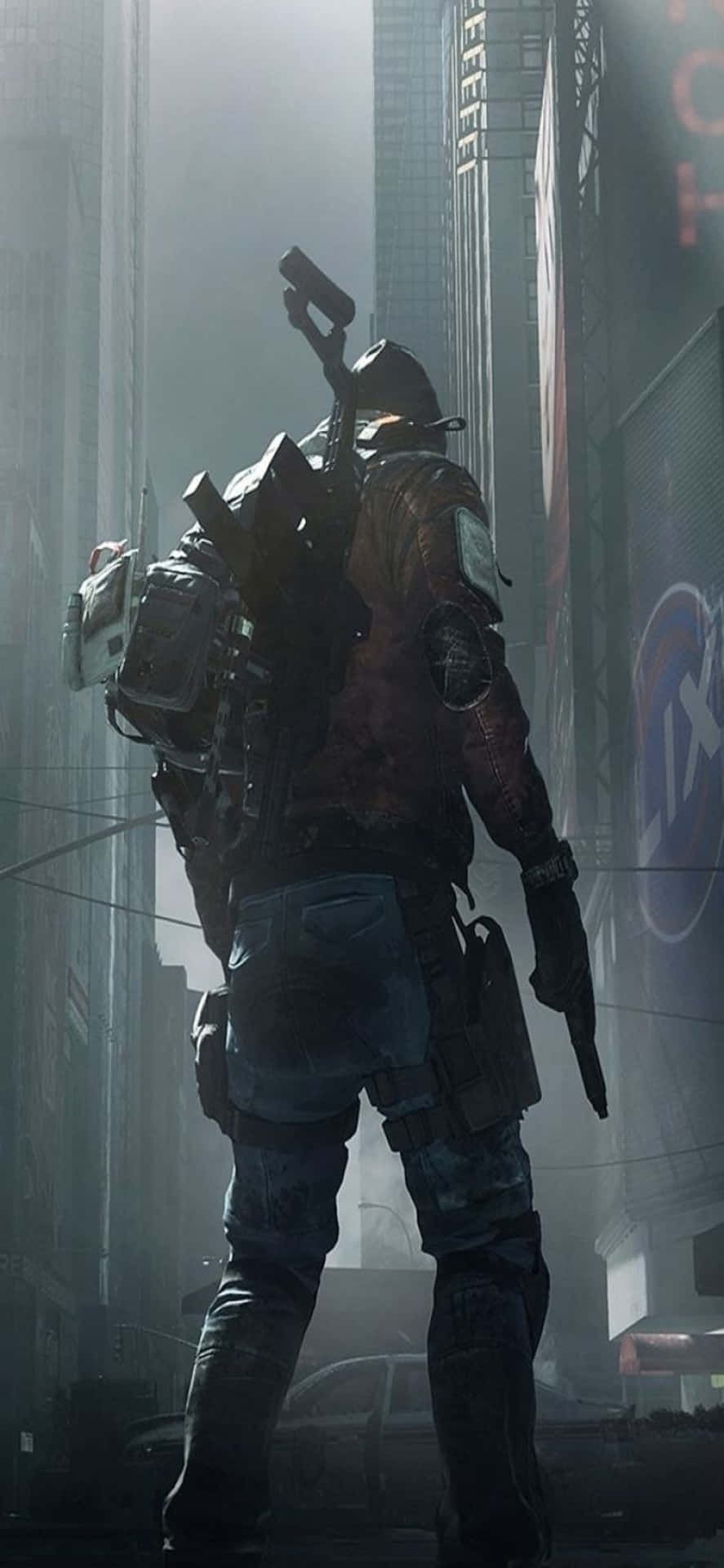 Iphone Xs The Division Background Man In Full Gear
