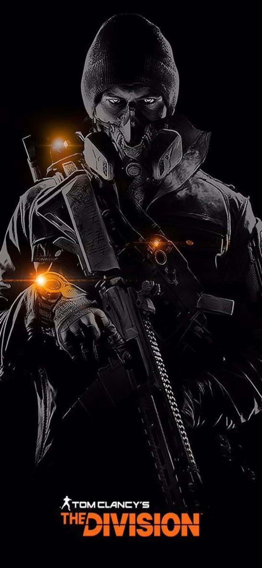 Iphone Xs The Division Background Game Title Poster Man Rifle