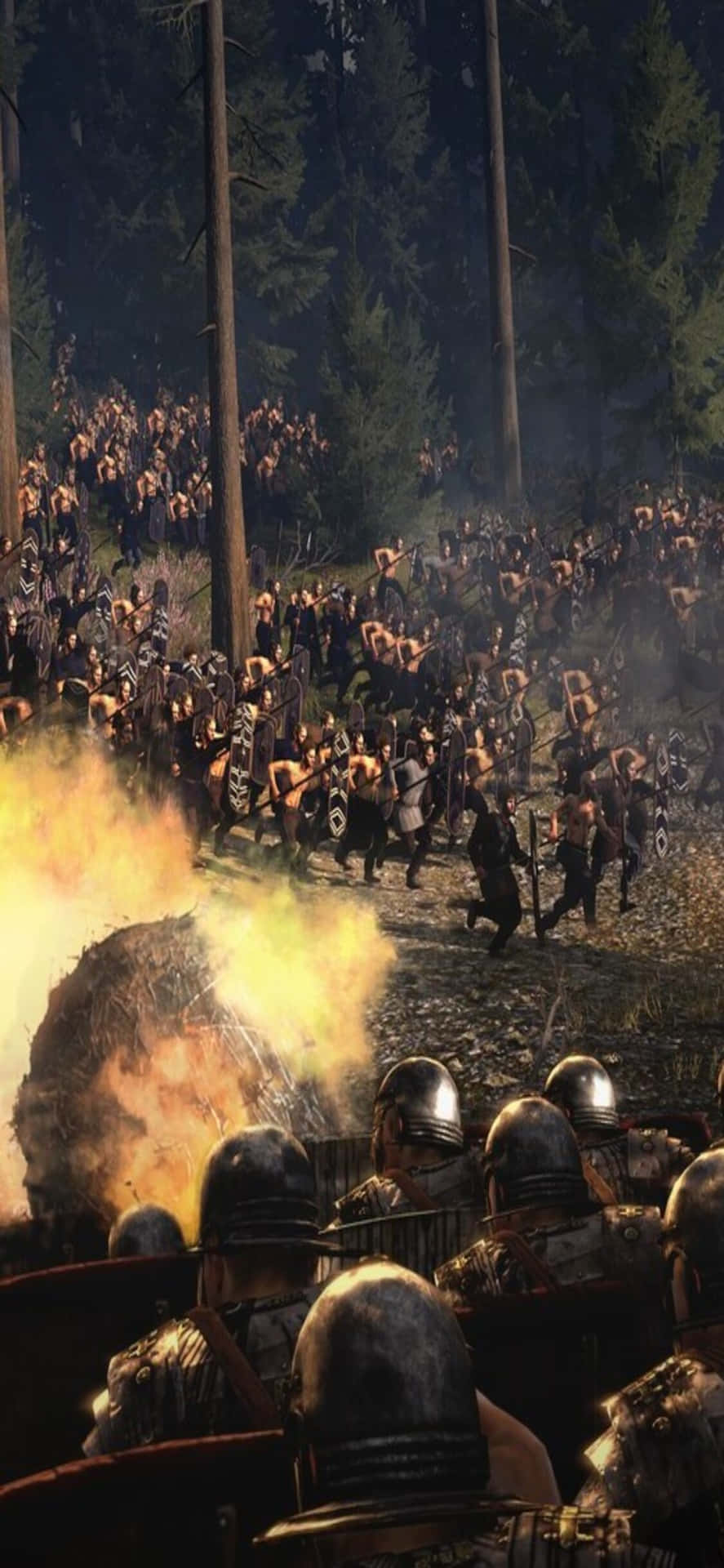 Upplevspänningen Av Total War: Rome Ii På Din Iphone Xs.