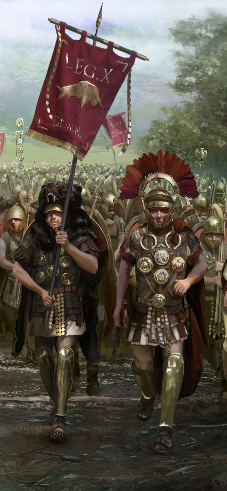 Iphone Xs Total War Rome 2 Background 1125 X 2436