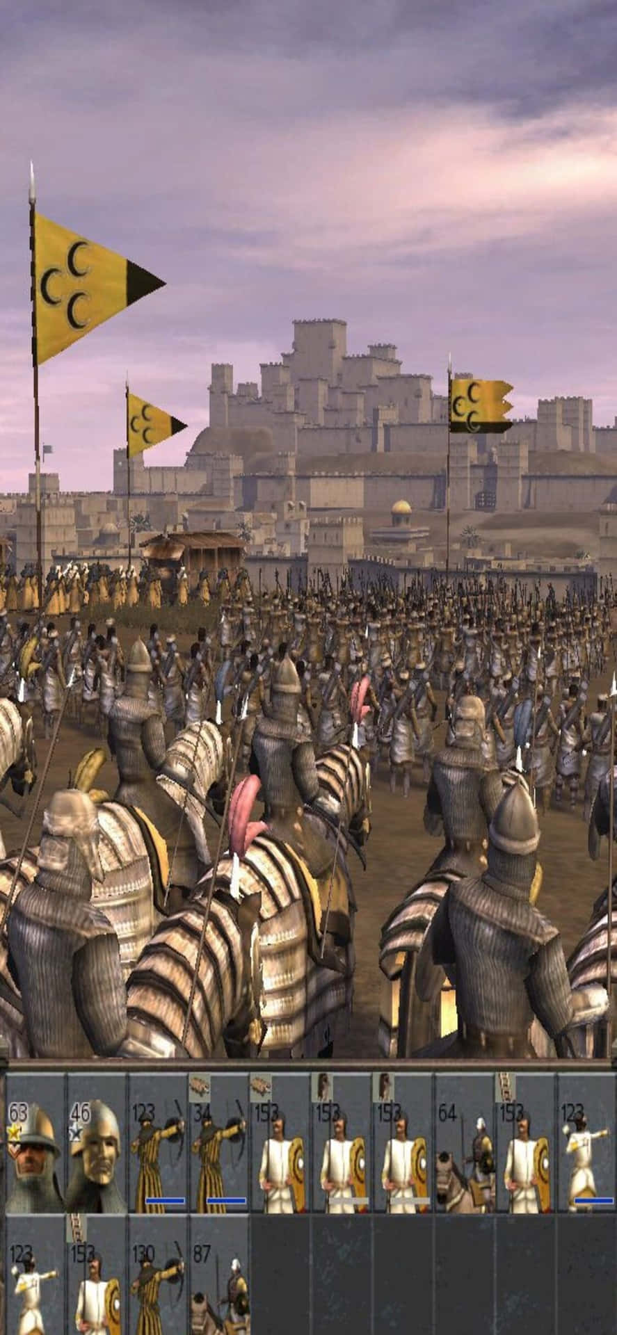 A Screenshot Of A Game With Many Soldiers