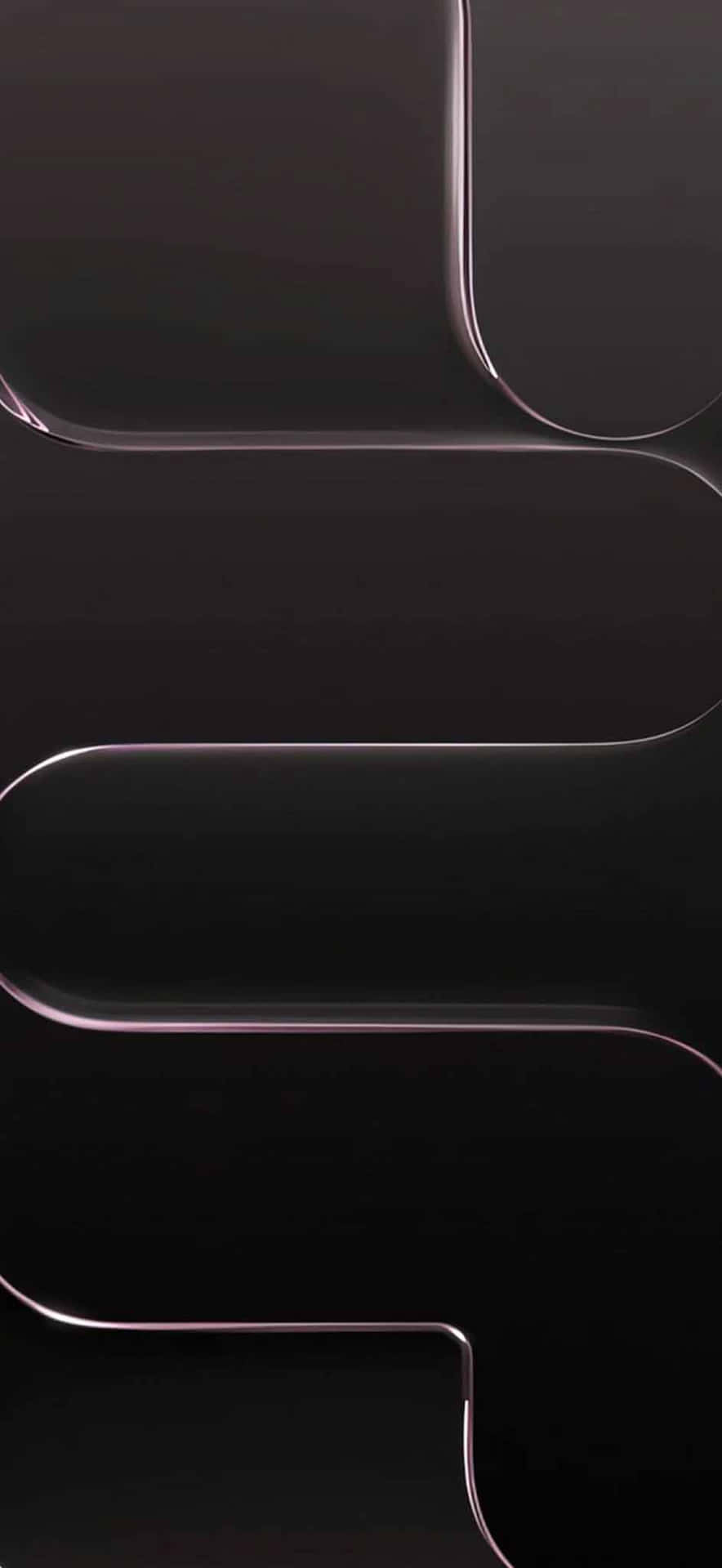 Diseño De Bordes Curvados Del Iphone 17 Sobre Fondo Oscuro Fondo de pantalla