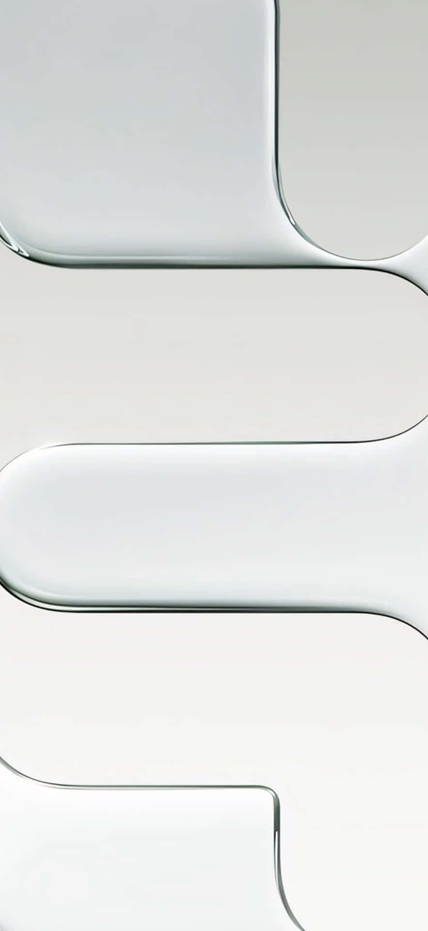 Diseño De Vidrio Curvado Del Iphone 17 Fondo de pantalla