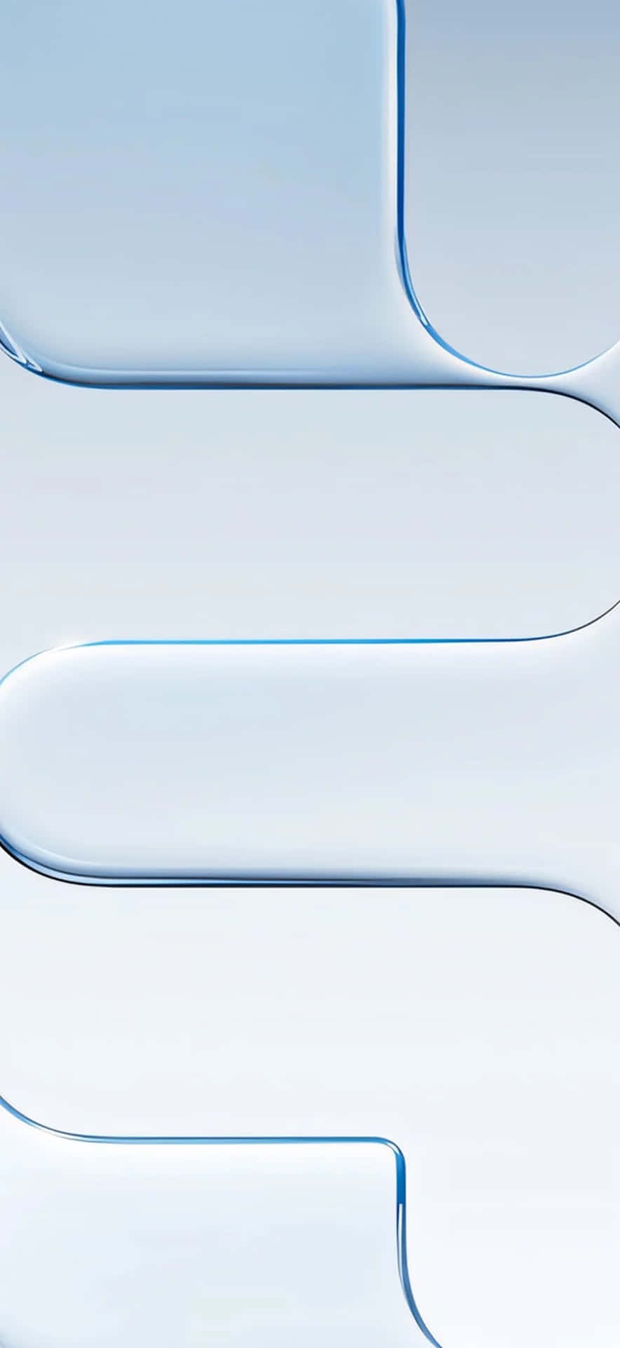 Diseño De Vidrio Curvado Del Iphone17 Fondo de pantalla