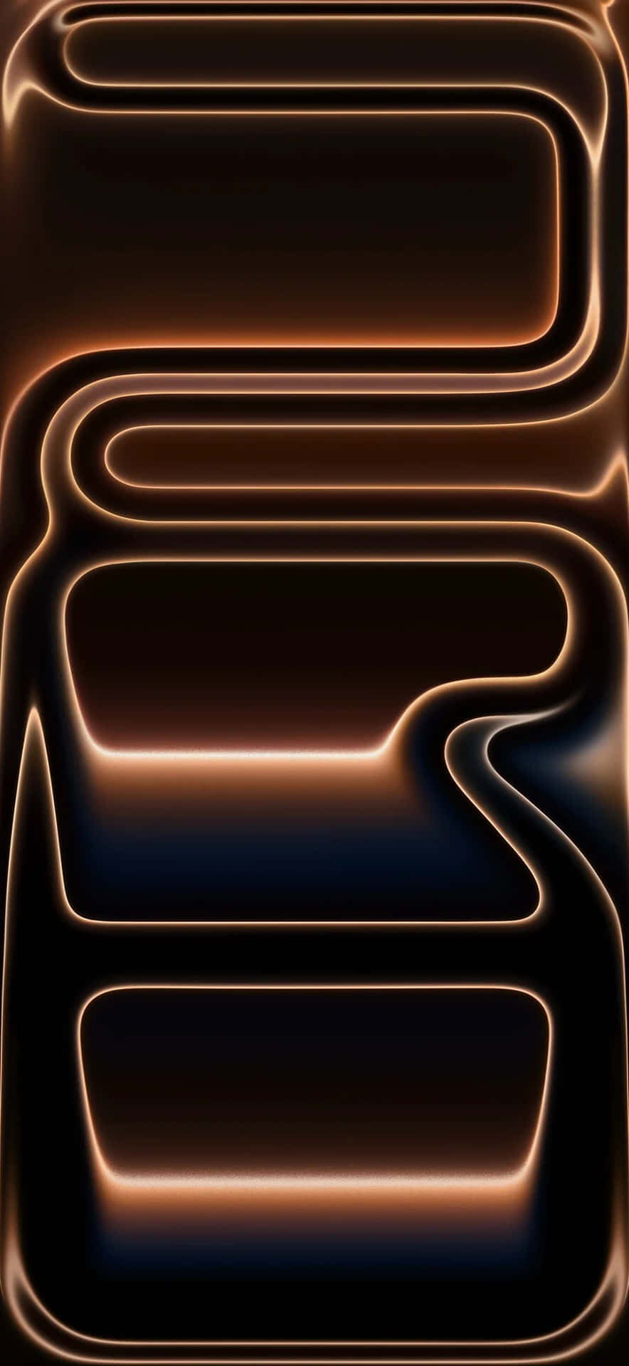 Fondo Abstracto De Borde Brillante Para Iphone17 Fondo de pantalla