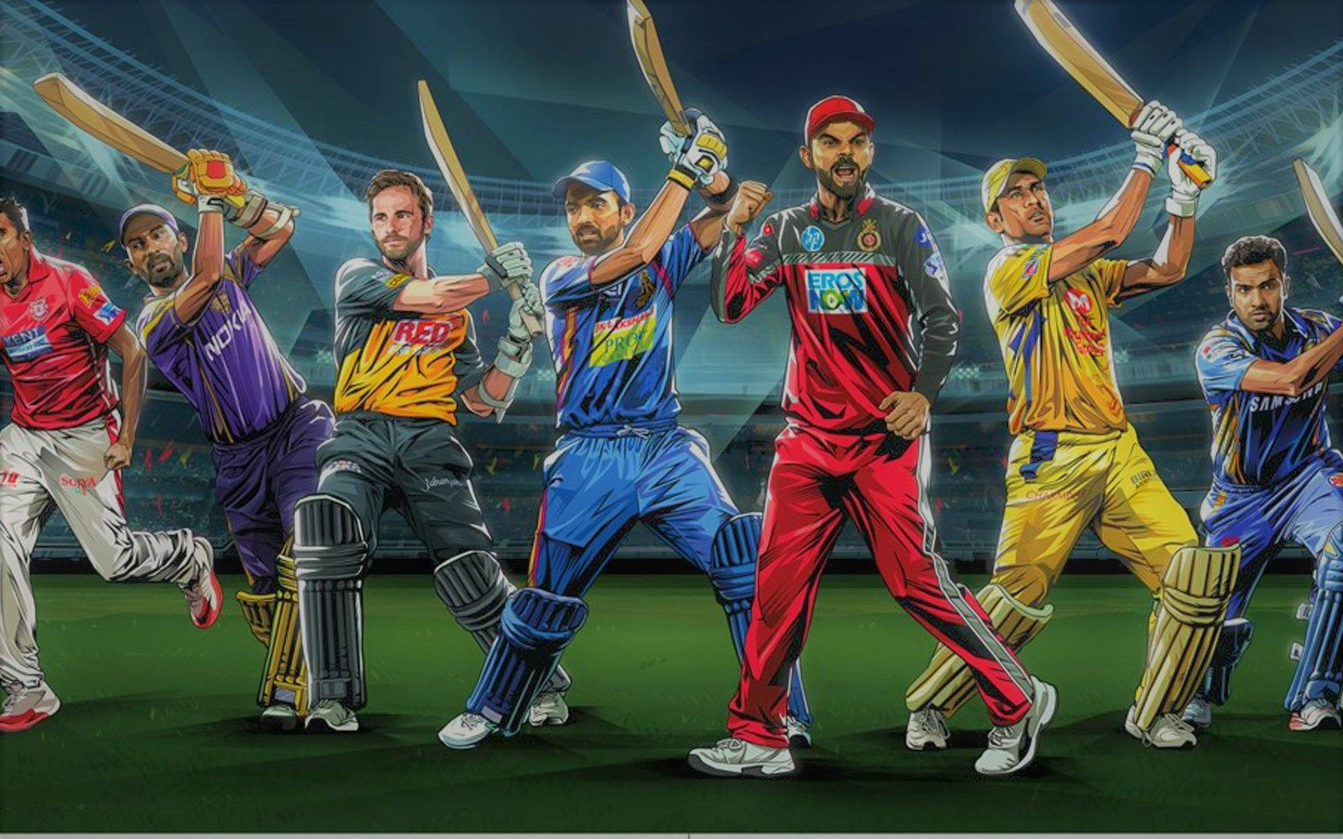 IPL 2021 Teams Wallpaper