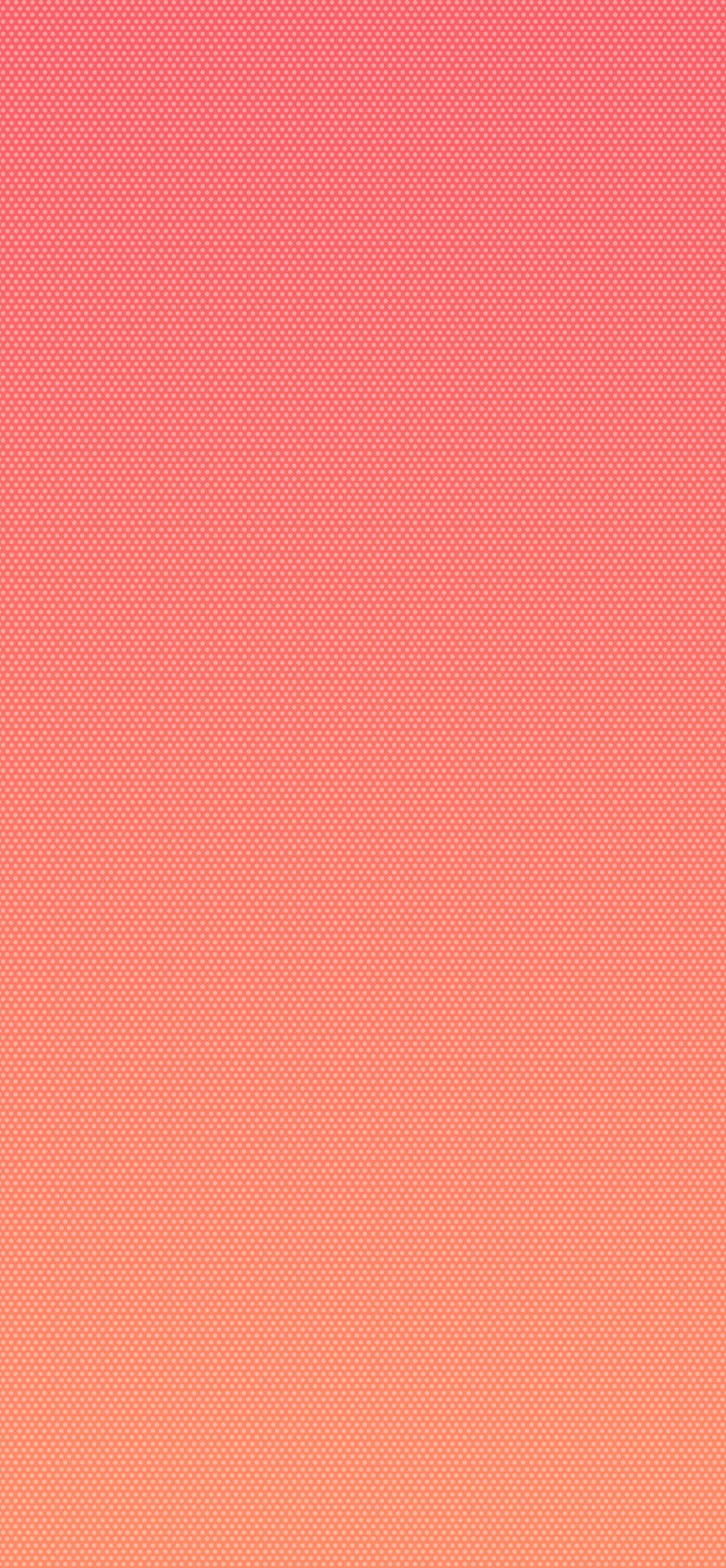 En lyserød og oranger baggrund med et prikket mønster Wallpaper