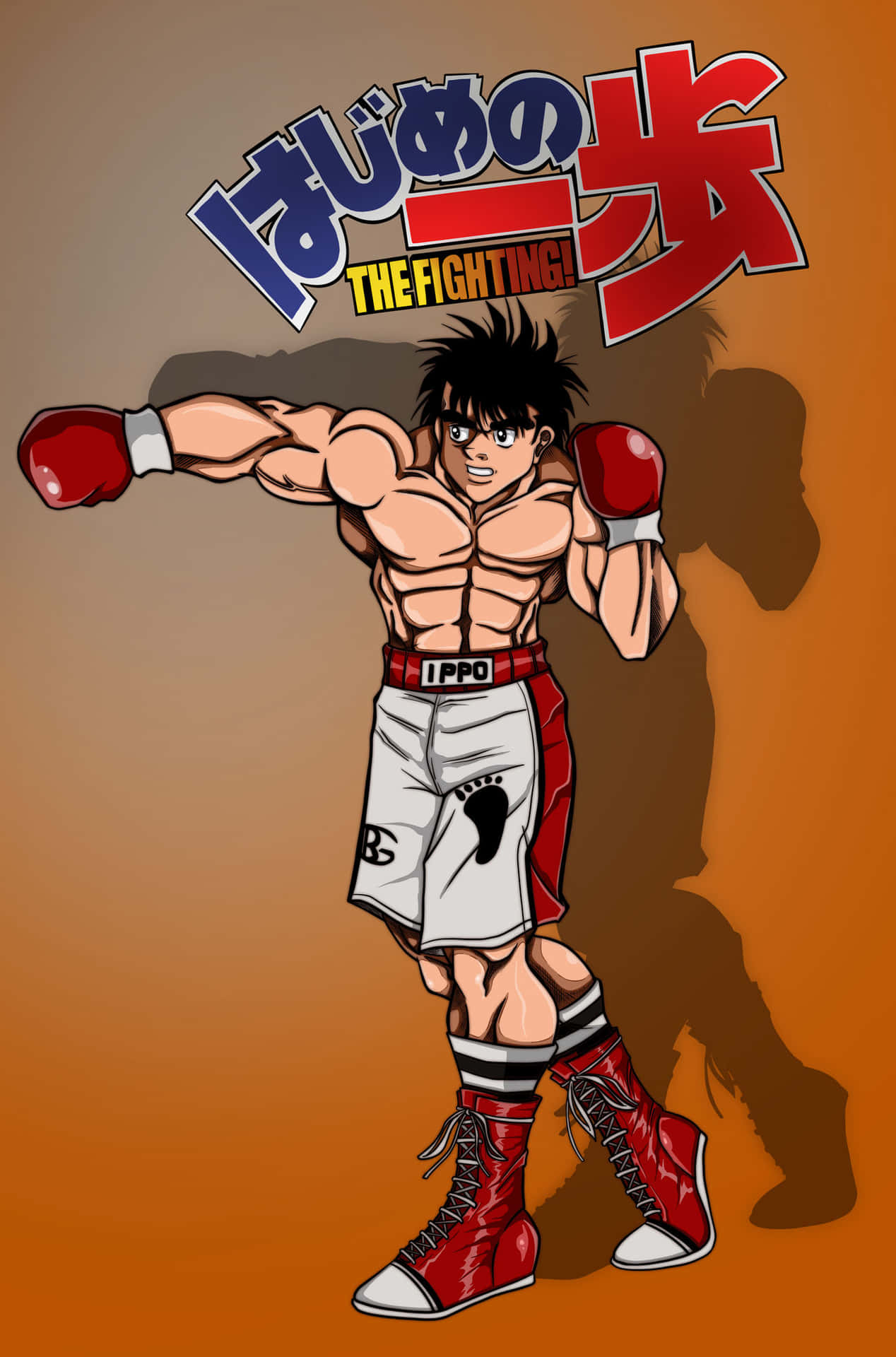 Ippo Makunouchi Anime-nyrkkeilijä Taustakuva