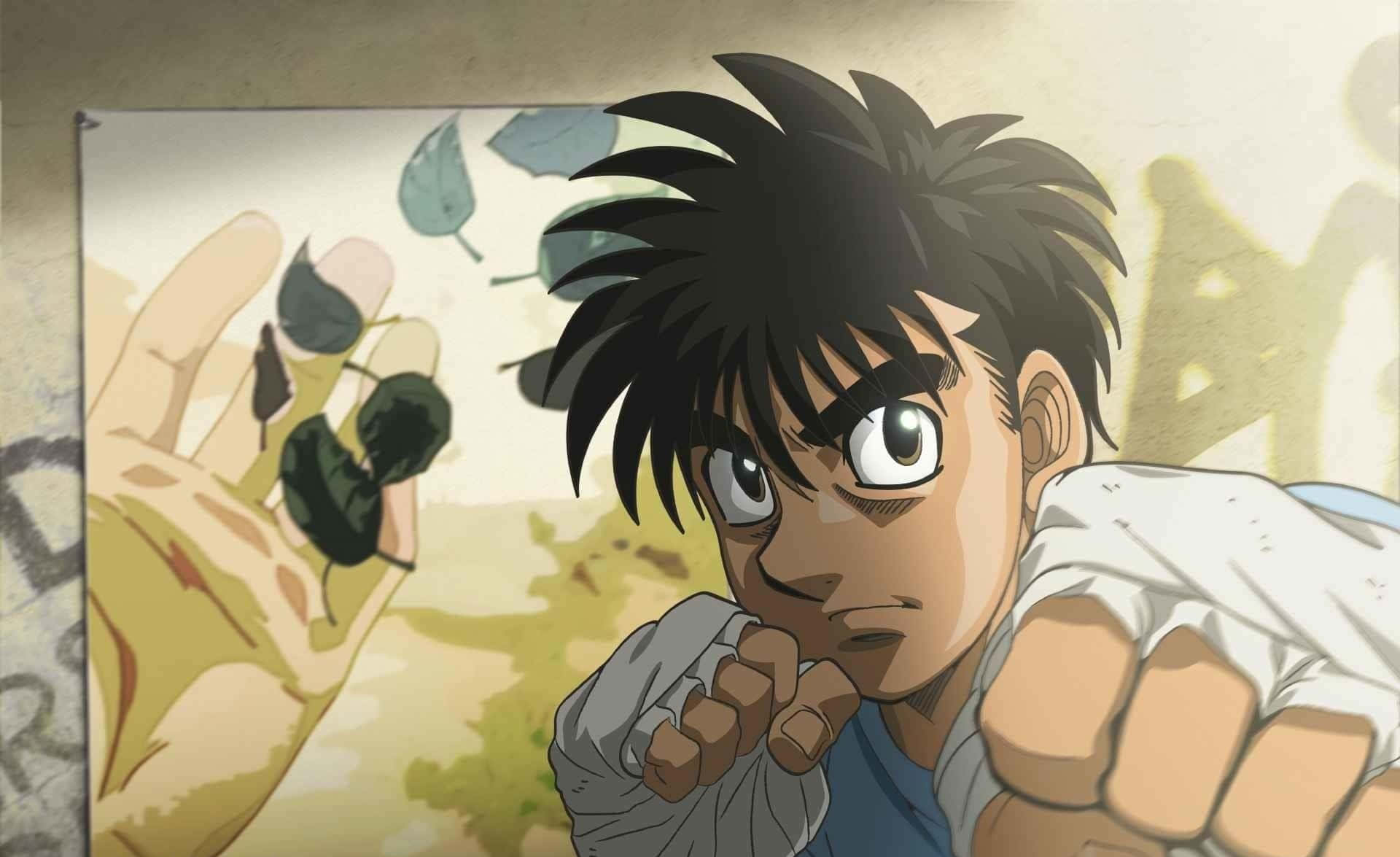 Ippo Makunouchi Boxing Focus Wallpaper