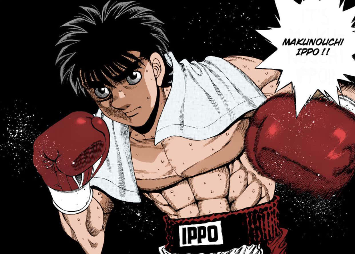 Ippo Makunouchi Boxing Stance Wallpaper