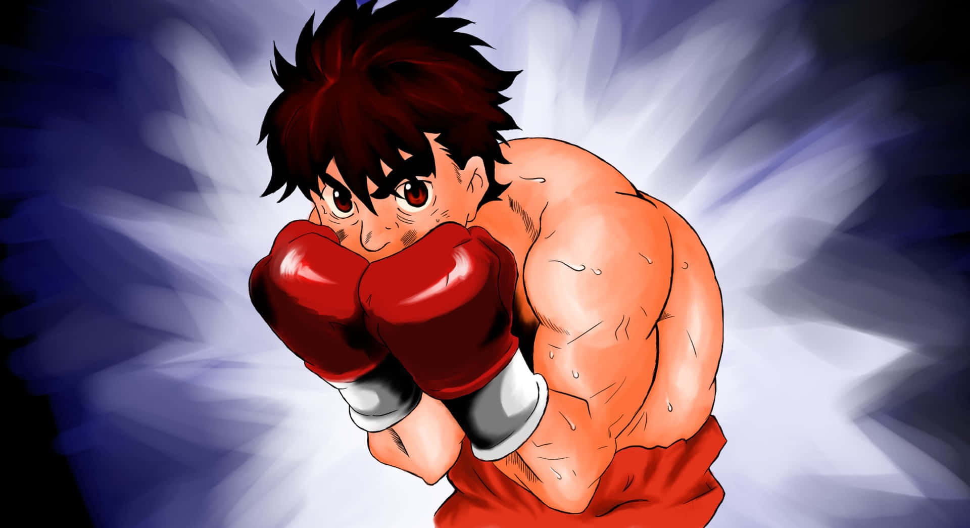 Ippo Makunouchi Readyto Fight Wallpaper