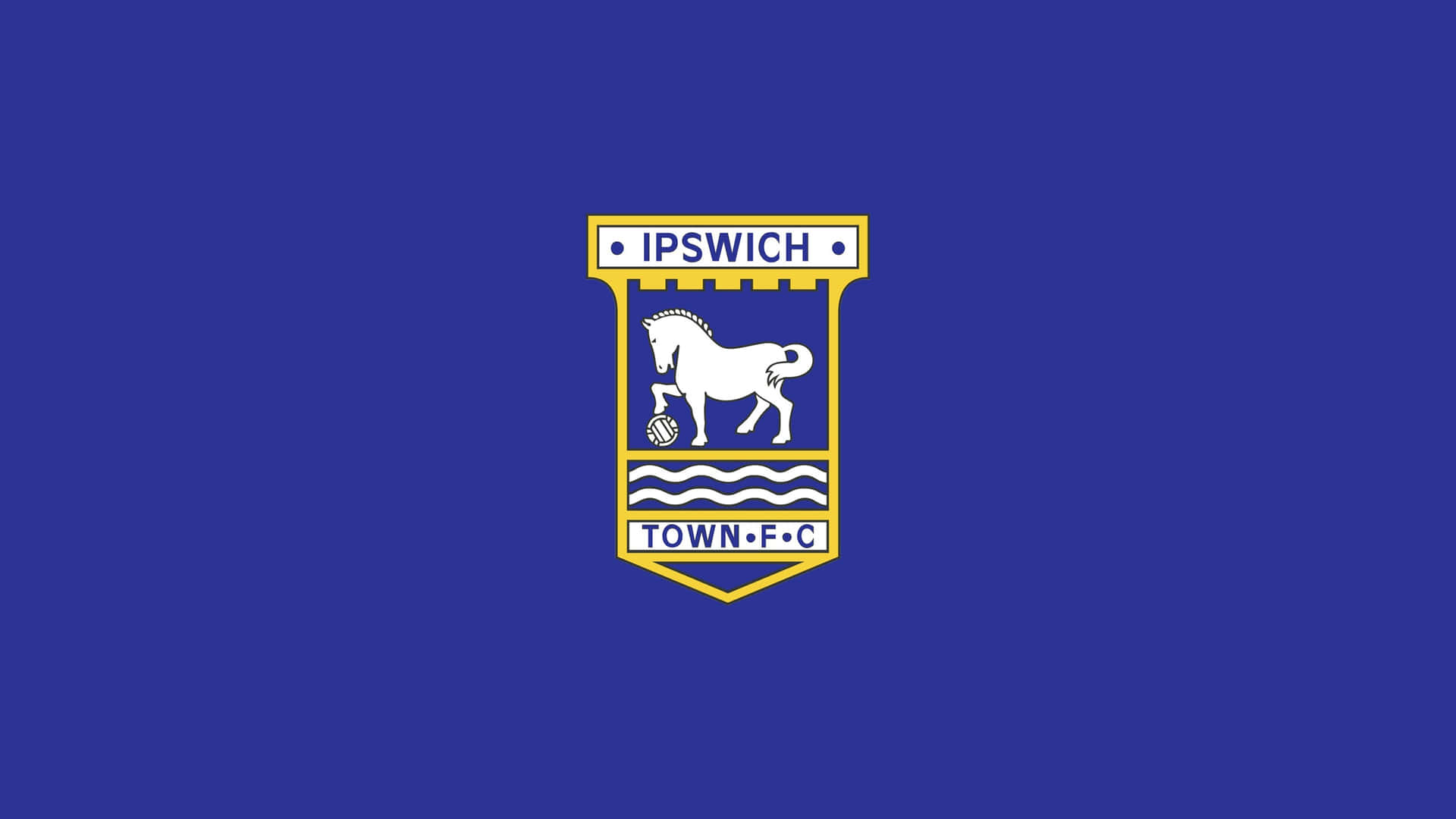 Ipswich Town Football Club Stadium and Logo Wallpaper